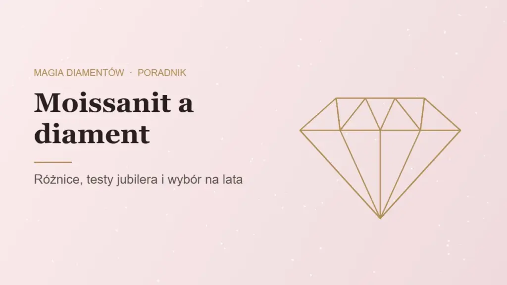 Moissanit a diament, porównanie kamieni w poradniku jubilera