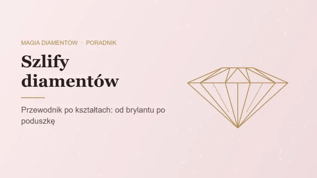 Szlify diamentów, przewodnik po kształtach diamentów
